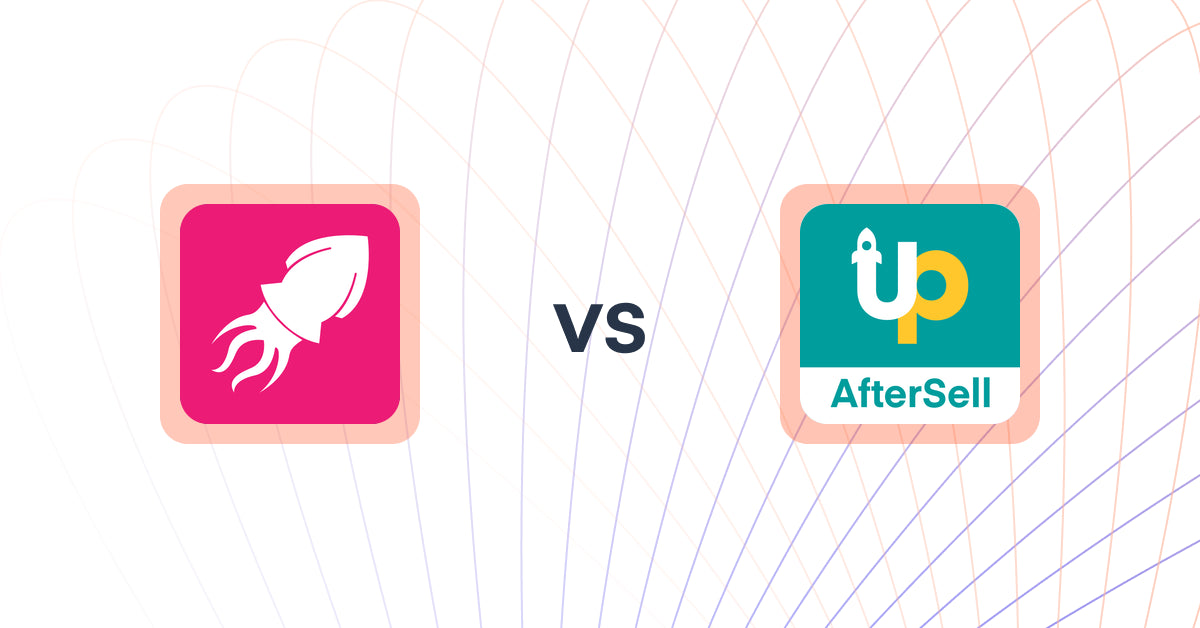 Shopify Upsell and Cross-sell Apps: Squid Post Purchase Upsell vs UpCart—Cart Drawer Cart Upsell