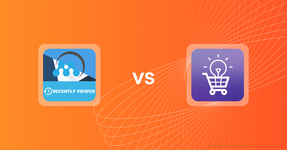 Shopify Upsell and Cross-sell Apps: MeroxIO Recently Viewed Products vs. Product Recommendations Magic