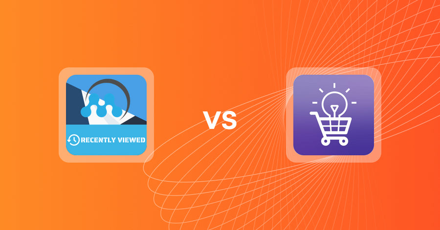 Shopify Upsell and Cross-sell Apps: MeroxIO Recently Viewed Products vs. Product Recommendations Magic