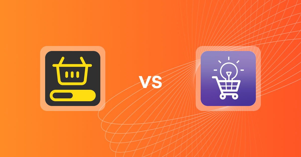 Shopify Upsell and Cross-Sell Apps: MVR Free Shipping Bar & Upsell vs Product Recommendations Magic