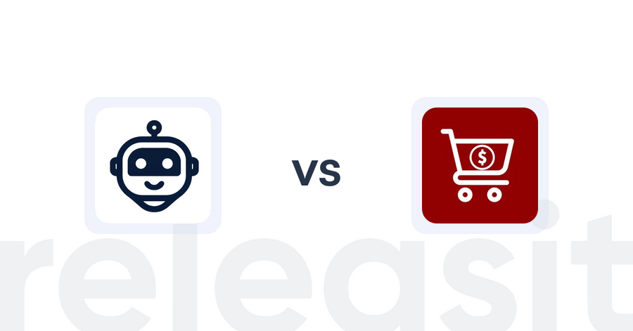Shopify Upsell and Cross-Sell Apps: improv: ReccoMate vs Cross Sell Upsell Master C1G