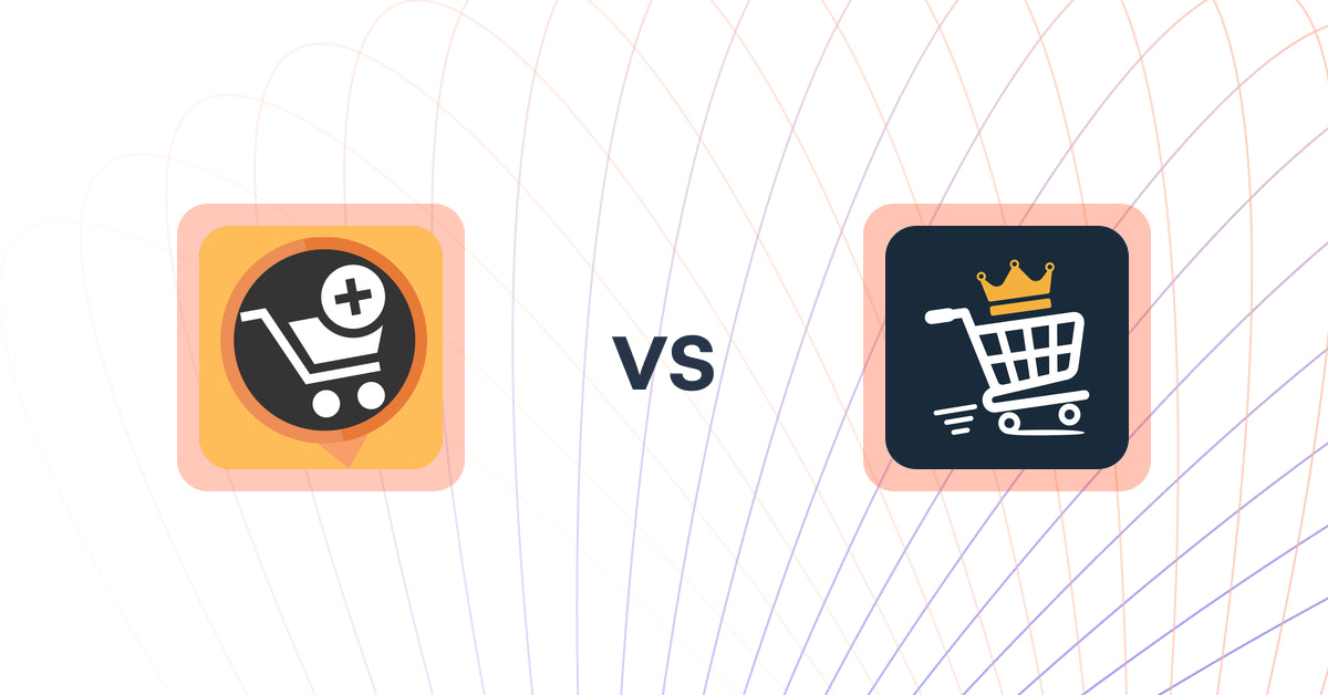 Shopify Upsell and Cross-sell Apps: Upsell & Cross sell ‑ Appsell vs CommerceChamp Upsells & Promos