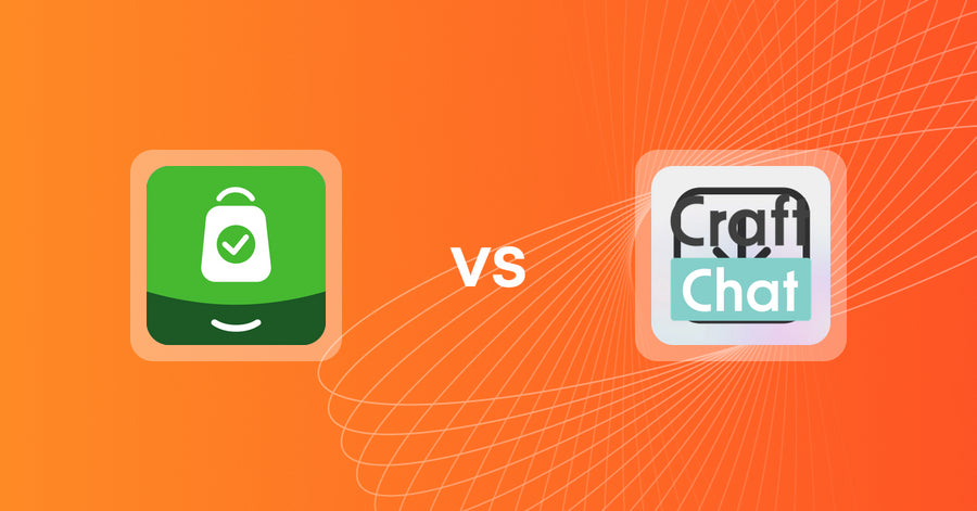 Shopify Upsell and Cross-sell Apps: CheckMate Checkout Upsells vs CraftChat:Convert Chat to Sale