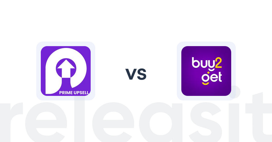 Shopify Upsell and Cross-sell Apps: Prime Upsell vs Buy2Get | Buy X Get Y & BOGO