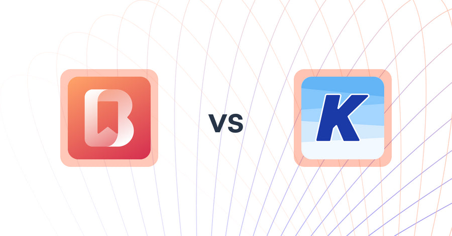 Shopify Upsell and Cross-sell Apps: Bon ‑ Shop, Track and Discover vs K: Cross Sell Related Products