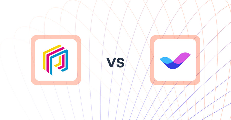 Shopify Upsell and Cross-sell Apps: EA • Sticky Add To Cart Upsell vs. Veda Landing Page Builder