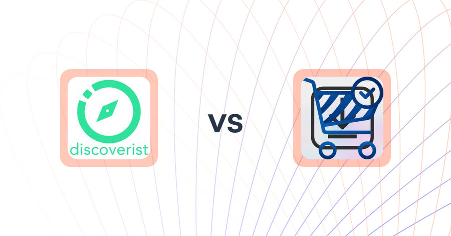 Shopify Upsell and Cross-sell Apps: Discoverist AI Recommendations vs VTN Checkout Plus
