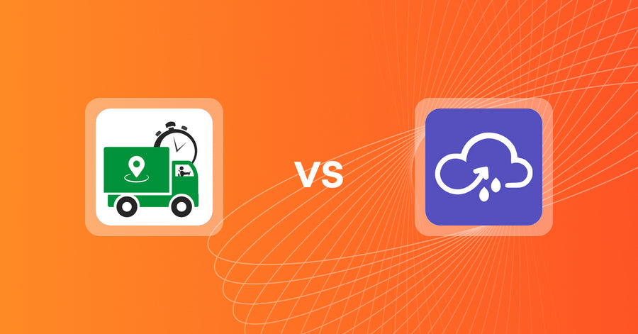 Shopify Upsell and Cross-sell Apps: Elightwalk Shipping Bar Upsell vs Weather Spot ‑ Smart Upselling