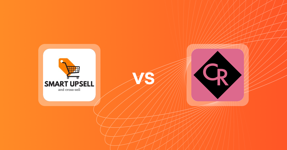Shopify Upsell and Cross-Sell Apps: Smart Upsell vs CV Recommend