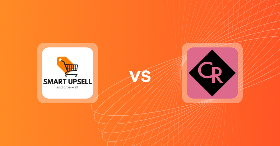 Shopify Upsell and Cross-Sell Apps: Smart Upsell vs CV Recommend