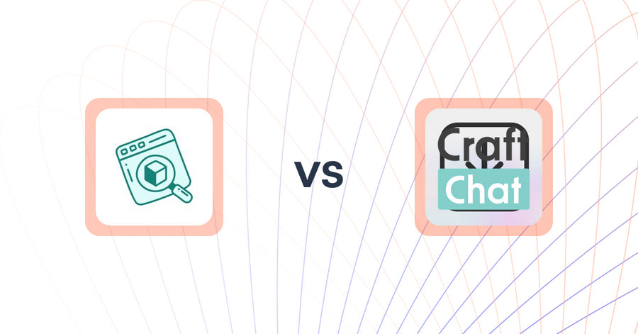 Shopify Upsell and Cross-sell Apps: EM Product Recommendation Quiz vs CraftChat:Convert Chat to Sale