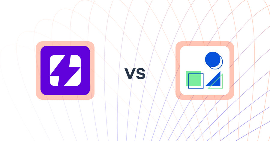Shopify Upsell and Cross-Sell Apps: Boost: Free Shipping Banner vs. Meja ‑ Product Recommender