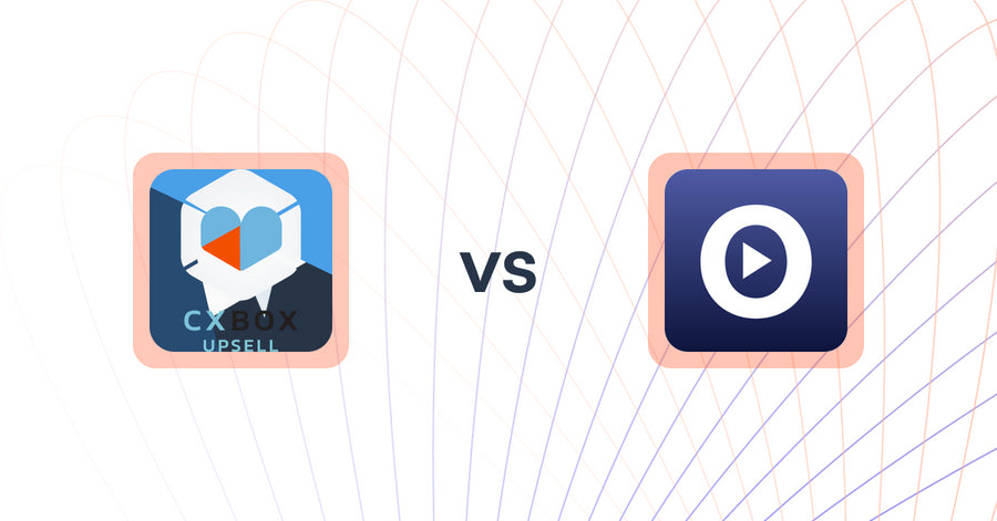 Shopify Upsell and Cross-sell Apps: CXBOX vs Vydio: Video Based Upsells