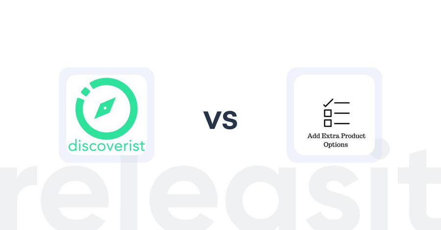 Shopify Upsell and Cross-Sell Apps: Discoverist AI Recommendations vs Upsell | Extra Product Add-Ons