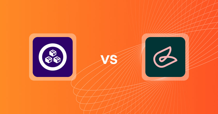 Shopify Upsell and Cross-sell Apps: MCE: Product Addons & Bundles vs Custo Cart