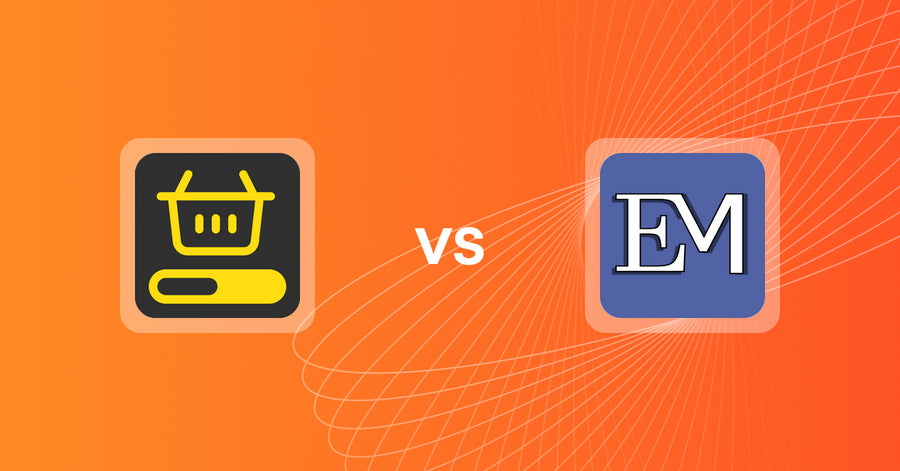 Shopify Upsell and Cross-sell Apps: MVR Free Shipping Bar & Upsell vs. Expert Minute