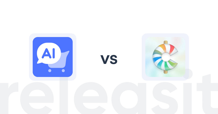 Shopify Upsell and Cross-sell Apps: AI Chatbot +GPT4 ‑ Wiseshoppal vs CartCandy ‑ Upsell & Drawer