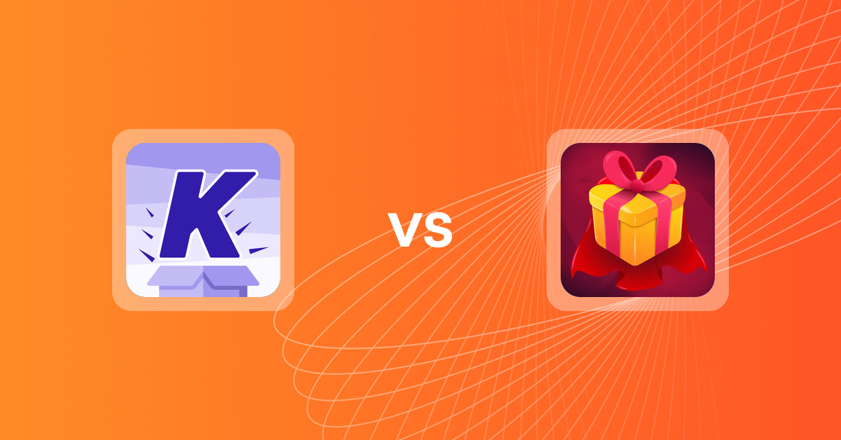 Shopify Upsell and Cross-sell Apps: K: Combo Bundle Builder & Kits vs Super: Gift Wrap, Gift Message