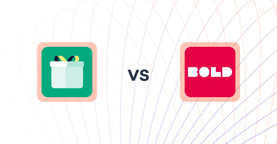 Shopify Upsell and Cross-sell Apps: Giftit: Gift Wrap Gift Message vs BOLD Bundles ‑ Product Bundles