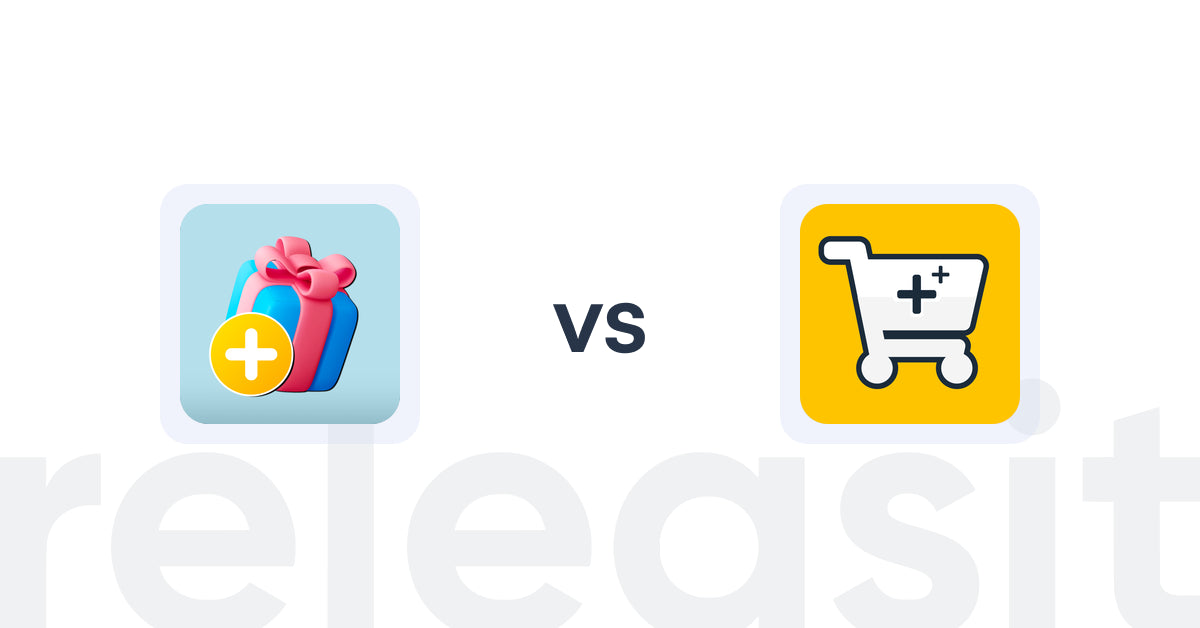 Shopify Upsell and Cross-sell Apps: Gift Options Plus vs Amai Upsell+ Volume Discounts