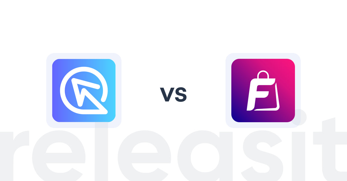 Shopify Upsell and Cross-sell Apps: Shop Quiz: Product Recommender vs FT: Frequently Bought Together