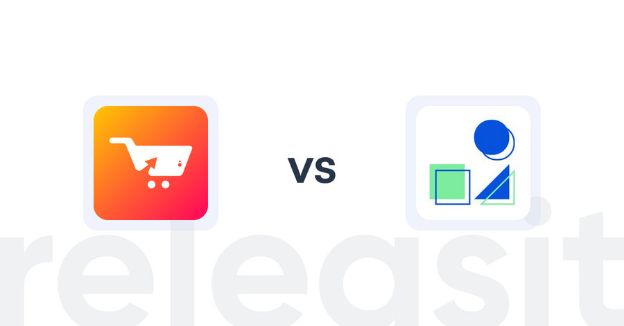 Shopify Upsell and Cross-sell Apps: H‑Lab: Collection's Cross Sell vs. Meja ‑ Product Recommender