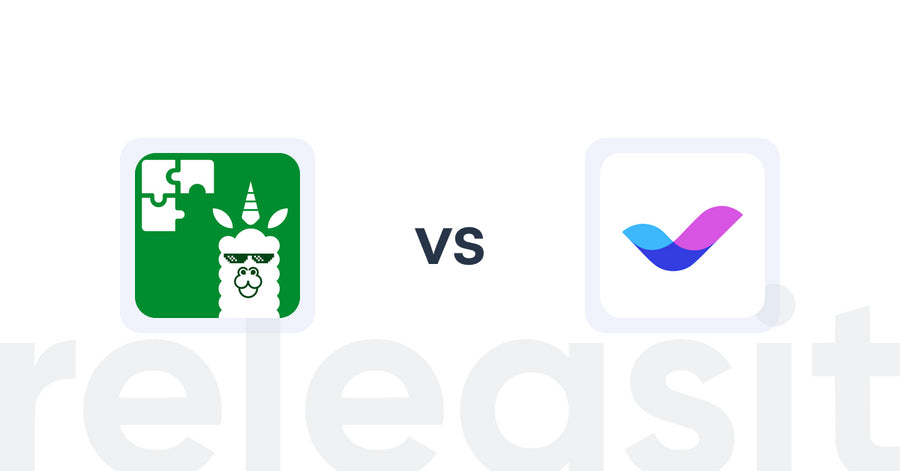 Shopify Upsell and Cross-Sell Apps: Byte: Product Recommender Quiz vs Veda Landing Page Builder