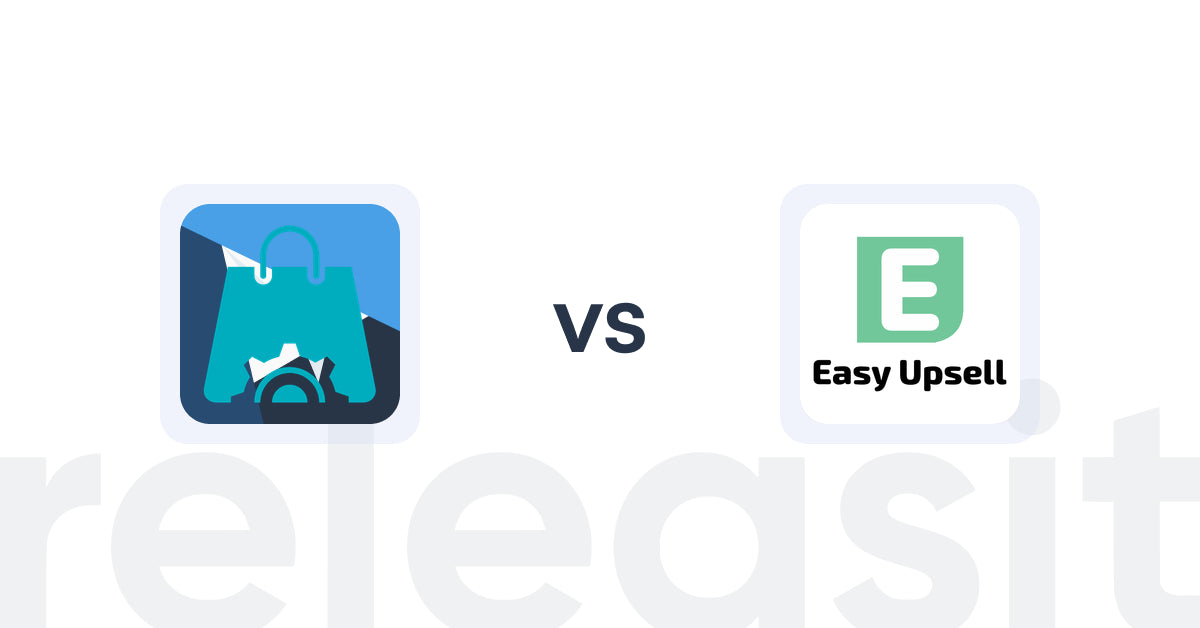 Shopify Upsell and Cross-sell Apps: RecomBoost vs Easy Upsell