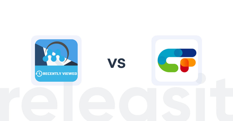 Shopify Upsell and Cross-sell Apps: MeroxIO Recent Viewed Products vs. CustomFit Personalize AB Test