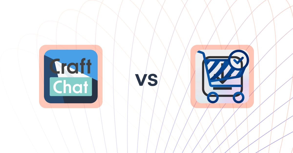 Shopify Upsell and Cross-Sell Apps: CraftChat:Convert Chat to Sale vs VTN Checkout Plus