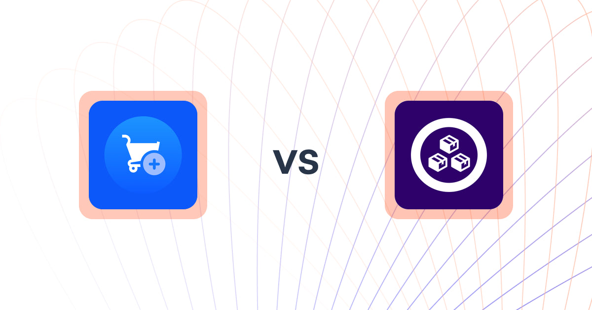 Shopify Upsell and Cross-sell Apps: Wizy Product Recommendation vs MCE: Product Addons & Bundles