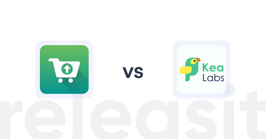 Shopify Upsell and Cross-Sell Apps: Smart Suggest Pro by Essenify vs. Kea Labs: Recommendations
