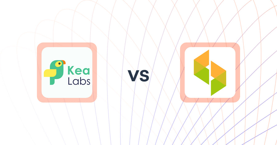 Shopify Upsell and Cross-sell Apps: Kea Labs: Recommendations vs. Fresh Smart Embed Widget