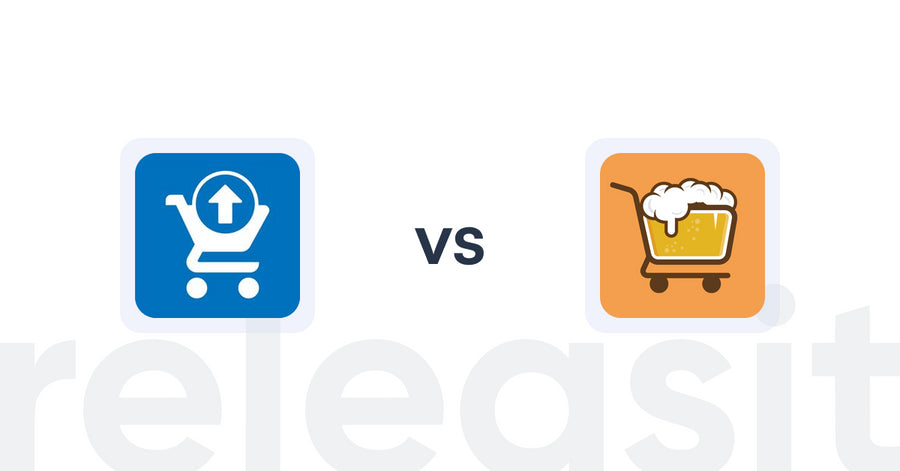 Shopify Upsell and Cross-sell Apps: Ecom Cart Upsell Elite vs Checkout Brew Upsells & Blocks