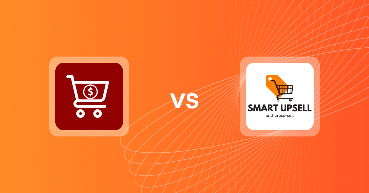 Shopify Upsell and Cross-sell Apps: Cross sell upsell master c1g vs. Smart Upsell