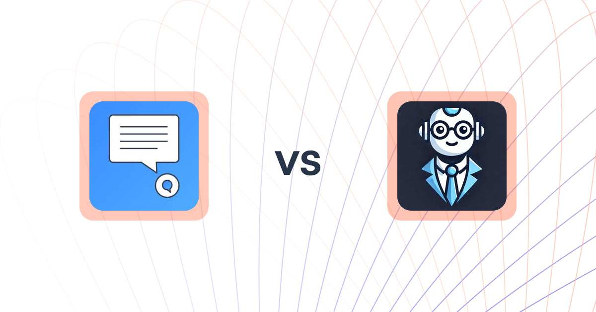 Shopify Operations Apps: POWR Live Chat Support vs ShopMentor