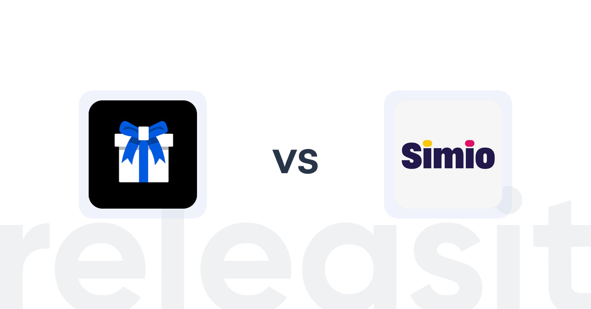 Shopify Upsell and Cross-Sell Apps: Giftman ‑ Gift Wrap & Message vs Simio: WhatsApp Marketing