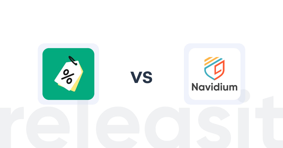 Shopify Upsell and Cross-Sell Apps: Discounty: Bulk Discount Sales vs Navidium Shipping Protection