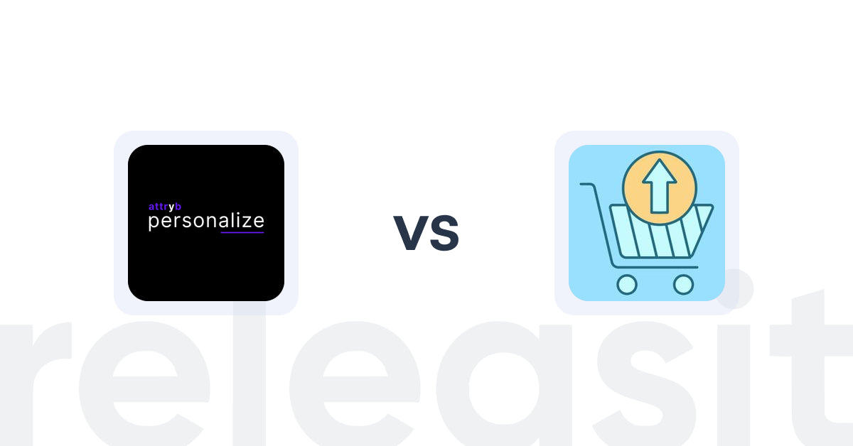 Shopify Upsell and Cross-sell Apps: Attryb Personalize vs Upsell Maxx