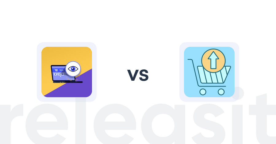 Shopify Upsell and Cross-sell Apps: ReVisit‑Recent Viewed Products vs Upsell Maxx