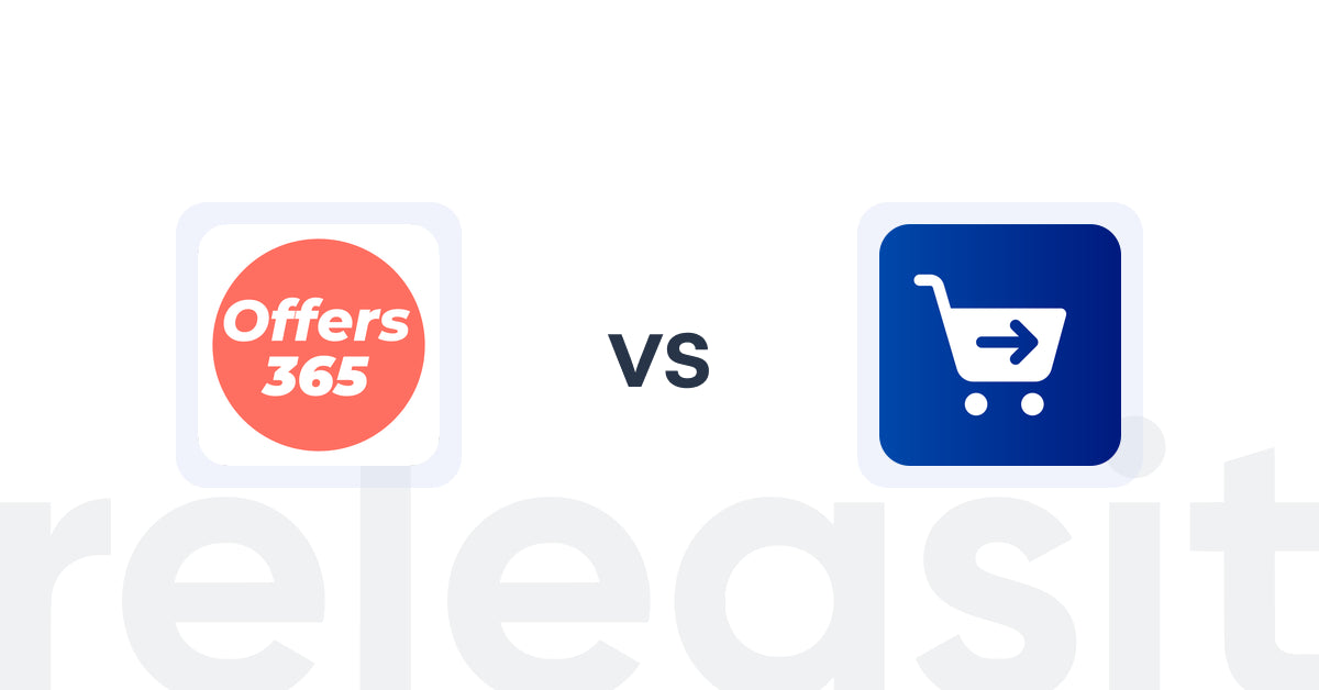 Shopify Upsell and Cross-sell Apps: Offers365 Post Purchase Upsell vs Checkify ‑ Customize Checkout