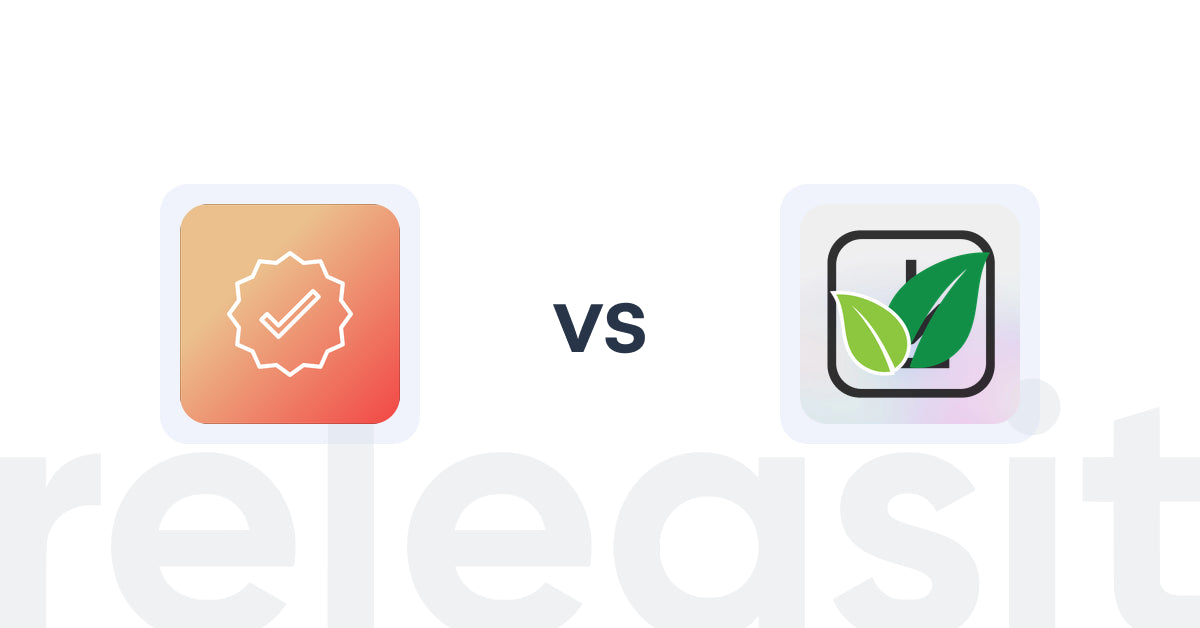 Shopify Upsell and Cross-sell Apps: Mega Verified Product Badges vs Gro One Click Upsell Funnels