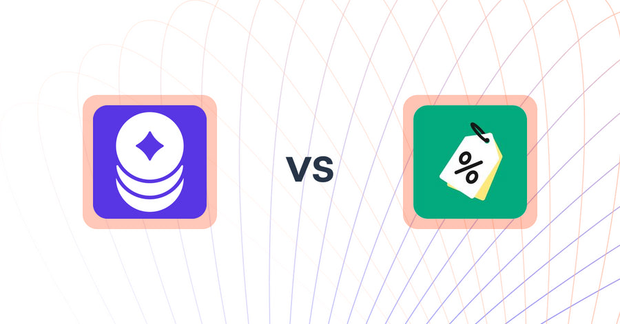 Shopify Upsell and Cross-Sell Apps: easyPoints vs Discounty: Bulk Discount Sales