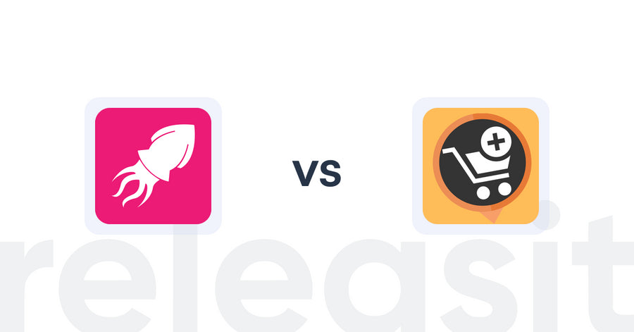 Shopify Upsell and Cross-sell Apps: Squid Post Purchase Upsell vs Upsell & Cross sell ‑ Appsell