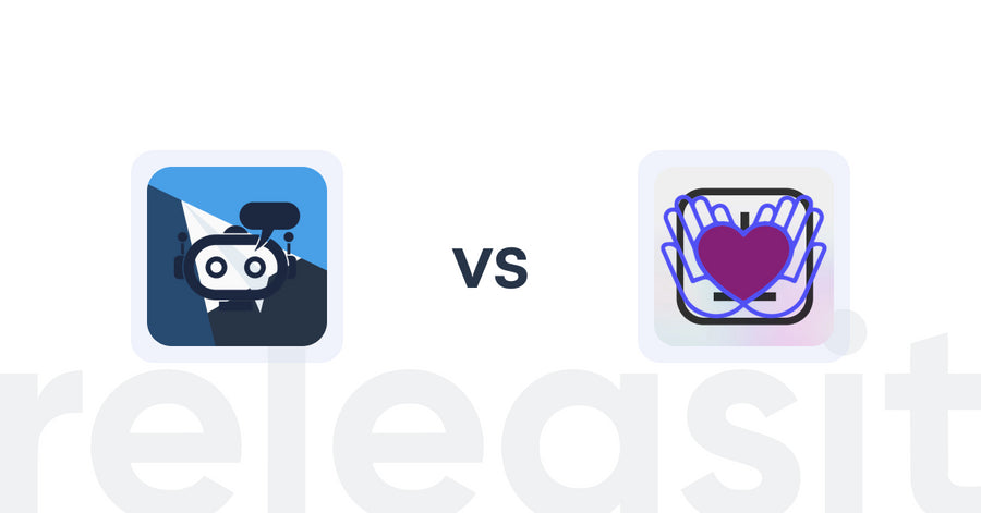 Shopify Upsell and Cross-sell Apps: RevoChat: AI Sales Chatbot vs DonateMate for Donations