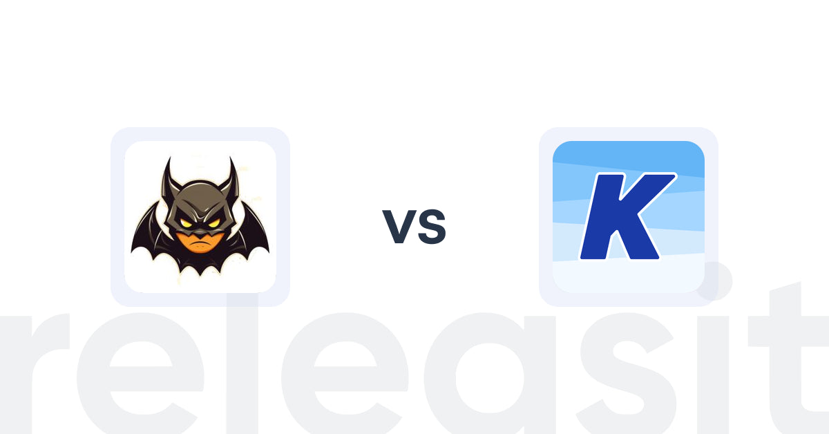 Shopify Upsell and Cross-sell Apps: Frequently Bought Together Bat vs. K: Cross Sell Related Products