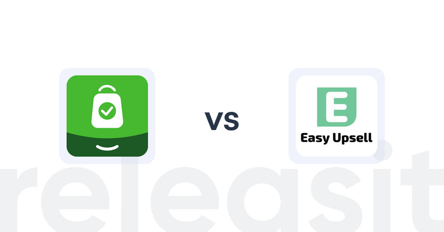 Shopify Upsell and Cross-sell Apps: CheckMate Checkout Upsells vs Easy Upsell