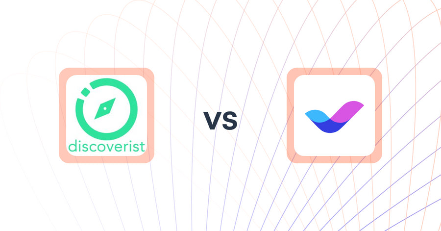 Shopify Upsell and Cross-sell Apps: Discoverist AI Recommendations vs Veda Landing Page Builder