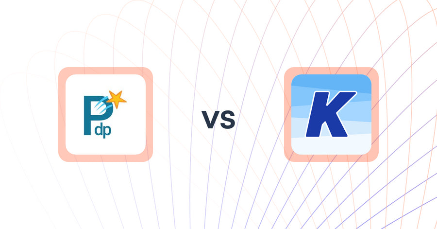 Shopify Upsell and Cross-Sell Apps: PDP Star vs. K: Cross Sell Related Products