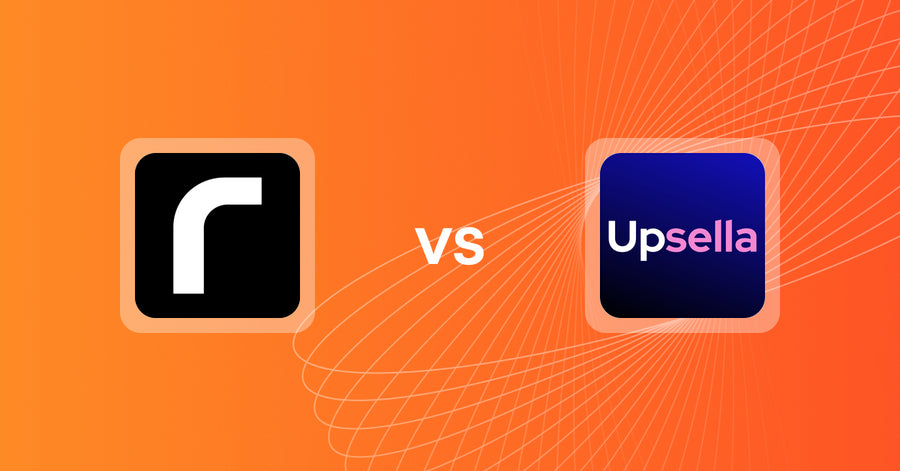 Shopify Upsell and Cross-sell Apps: Retentics: Dynamic Recommender vs Upsella
